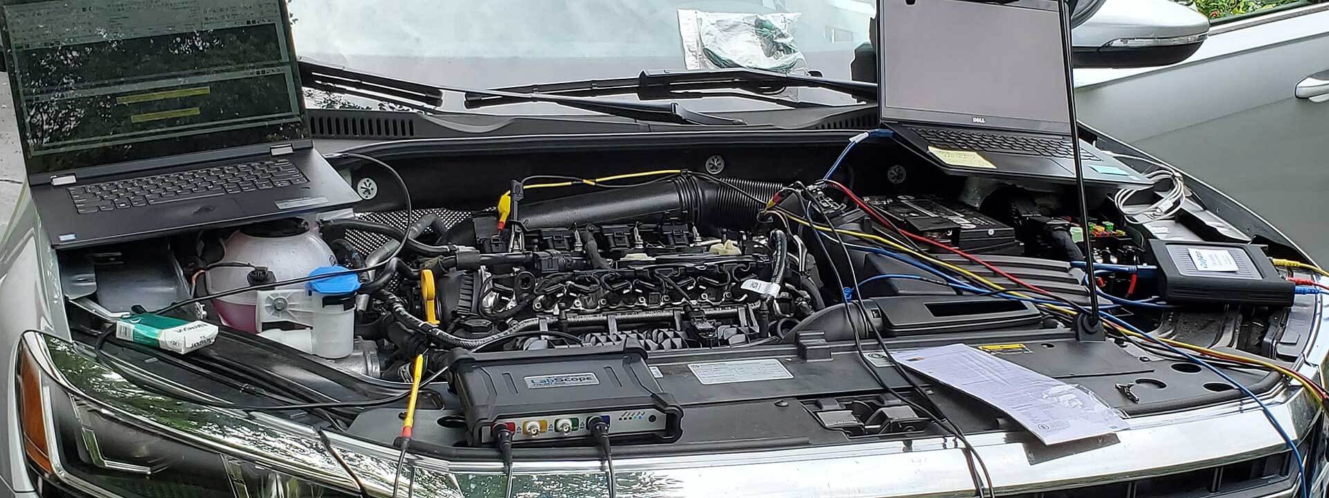 Diagnostic lab scopes at work