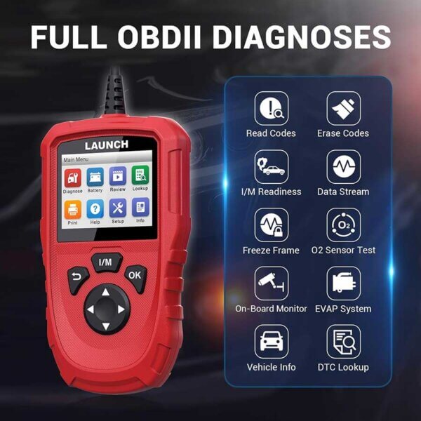 OBD Check Engine Code Reader – Full OBDII Diagnoses