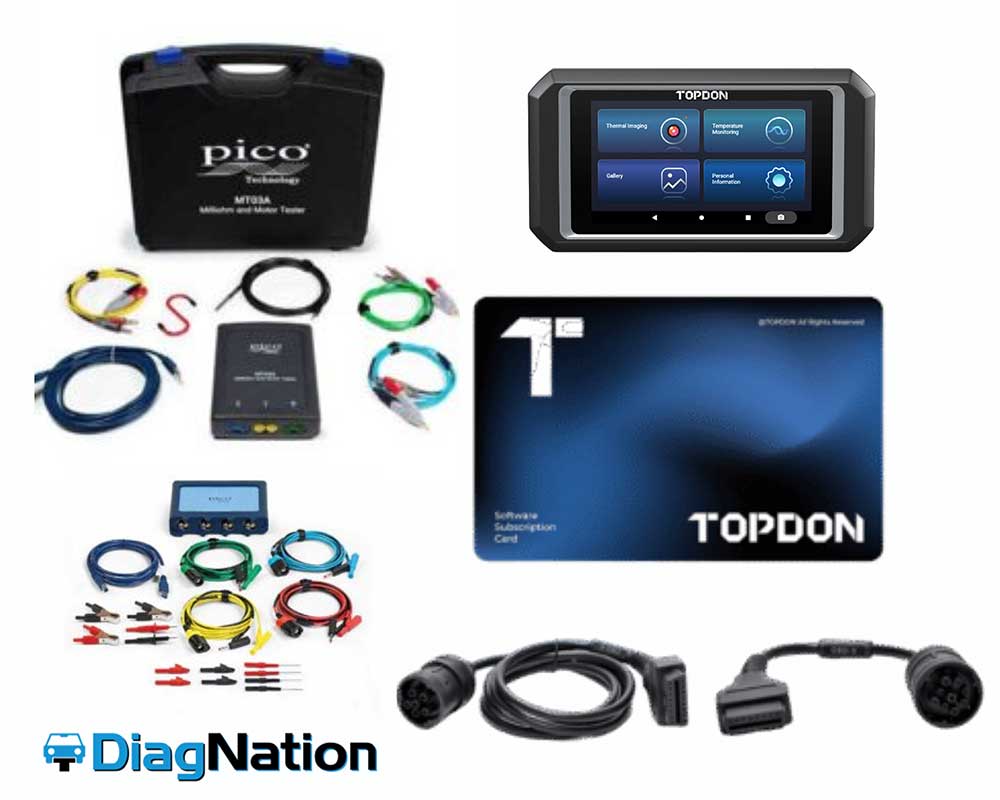 DiagNation now distributes TOPDON and Pico Technology diagnostic tools